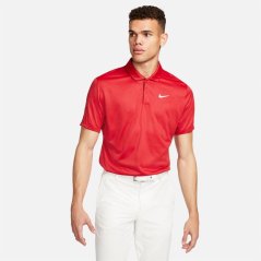 Nike Dri-FIT ADV Tiger Woods Men's Contour Print Golf Polo Gym Red/White
