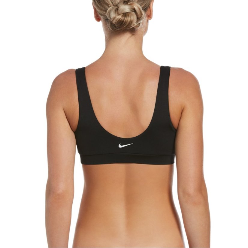 Nike Multi Logo Bikini Top Womens Black
