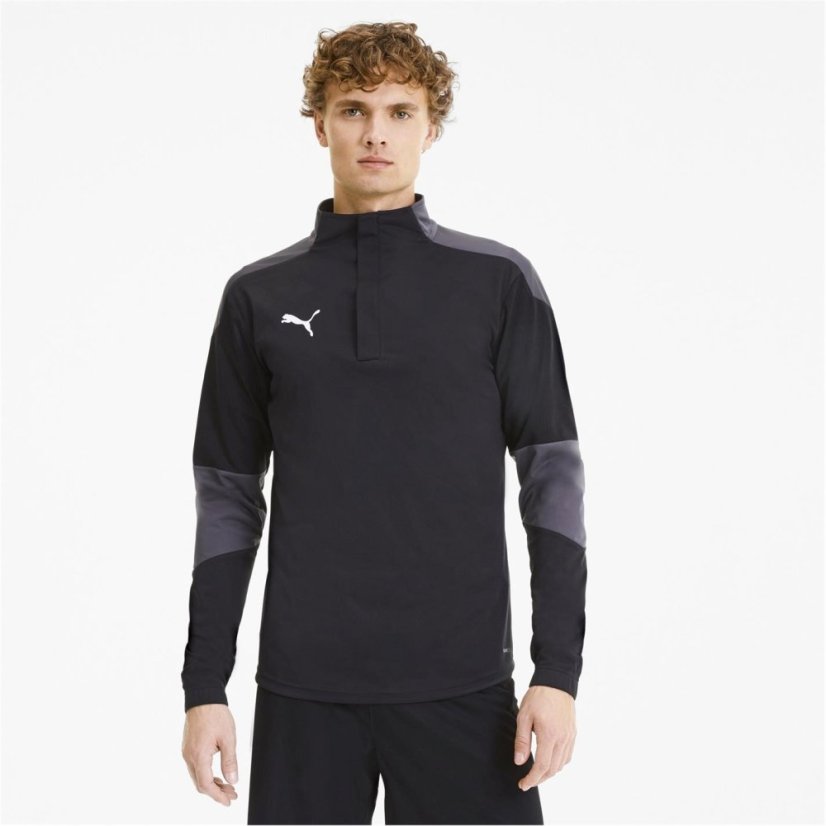 Puma 21 Rain Zip Top Mens Black