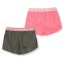 Reebok Kids' Jersey Jogger Shorts Neon Sunset