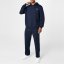 Slazenger Open Hem Fleece Pants Mens Navy