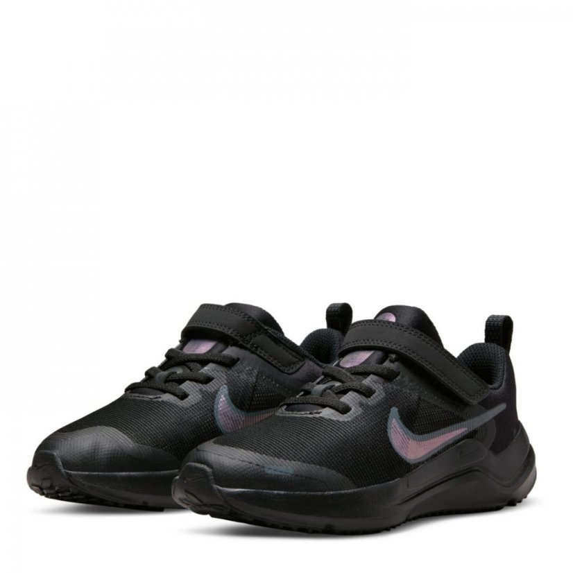 Nike Downshifter 12 Shoes Child Boys Black/Grey