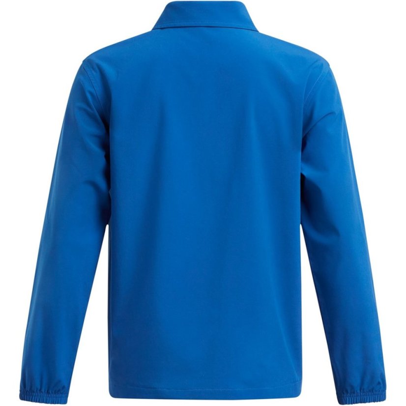 Under Armour Kids' Icon Woven Lightweight Coach Jacket Blue