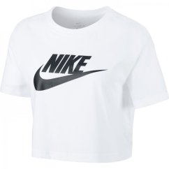 Nike Futura Cropped T-Shirt White