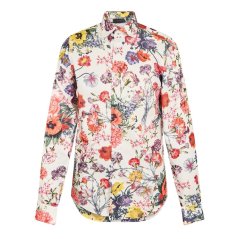 Criminal Damage Men's Popp Long Sleeve Dress Shirt White/Multi