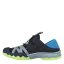 Skechers Kids' Flat Sandals Black/Blue/Lime