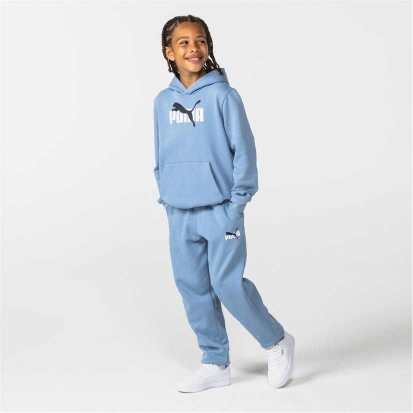 Puma No1 Logo Sweatpants Junior Boys Blue Zen