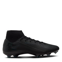 Nike Zoom Mercurial Superfly 10 Academy Adults Firm Ground Football Boots Black/Green