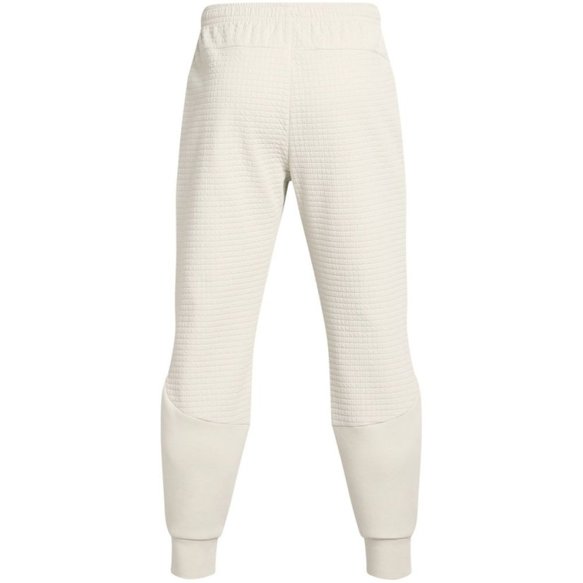 Under Armour Men's Unstoppable Closed Hem Fleece Joggers White