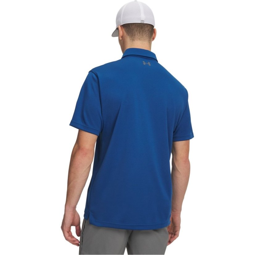 Under Armour Tech Polo Mens Blue/Gray