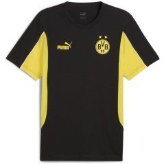 Puma Borussia Dortmund ftblARCHIVE T-Shirt Adults Black/Yellow
