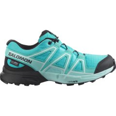 Salomon Speedcross Waterproof Trail Running Shoes Junior Blue Curacao