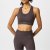 USA Pro Seamless Crop Sports Bra Espresso