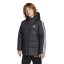 adidas Unisex Kids Essentials 3S Hooded Long Sleeve Puffer Jacket Black/White