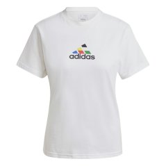 adidas Women's Tiro T-Shirt White