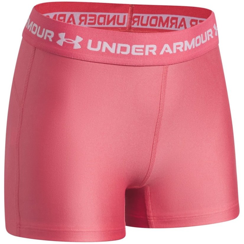 Under Armour Kids HeatGear® Performance Gym Shorts Pink/White