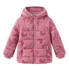Character Kids' Hooded Long Sleeve Short Puffer Jacket Minnie
