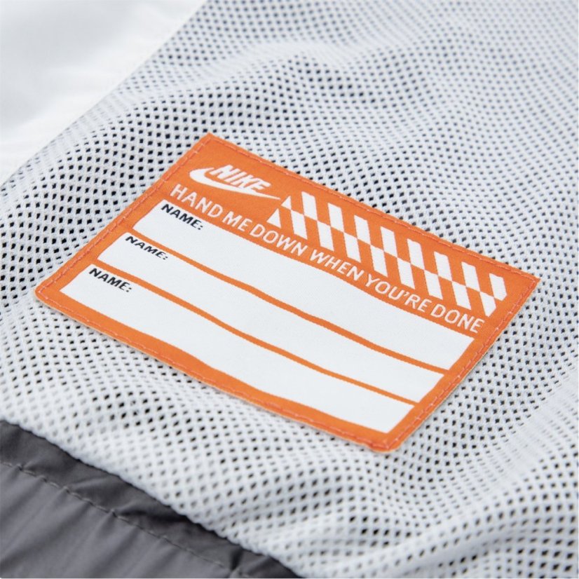 Nike Unisex Kids' Windbreaker Blck/Wht/Grey