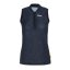 Slazenger Zip Sleeveless Polo Navy
