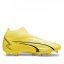 Puma Ultra Match Laceless Firm Ground Football Boots Yellow/White