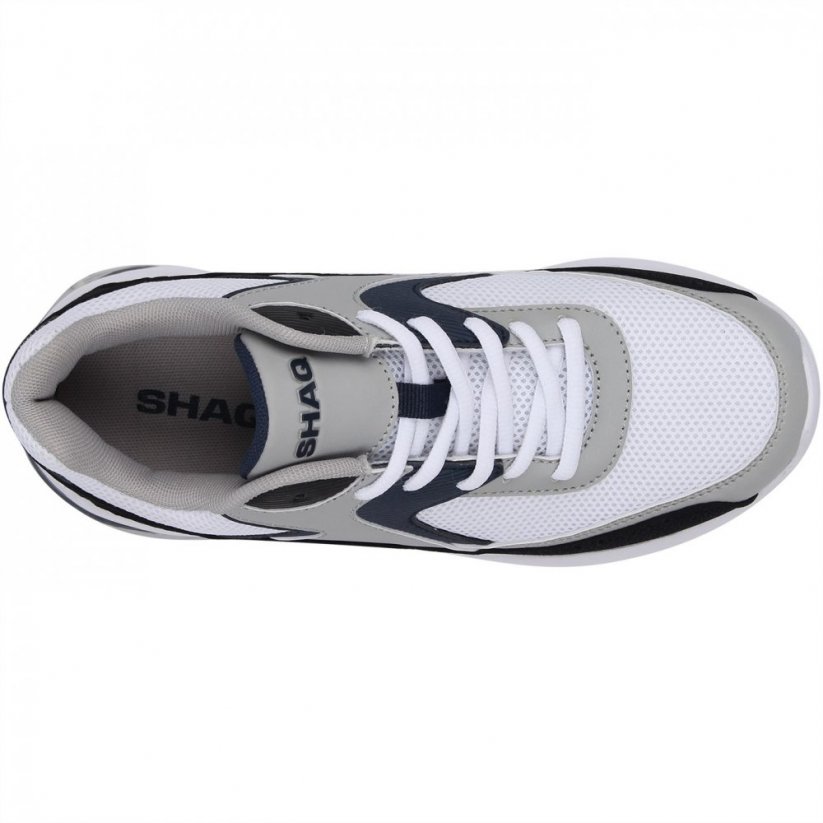 SHAQ Armstrong Basketball Trainers White/Navy
