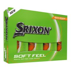 Srixon Soft Feel Golf Balls 12 Pack Orange