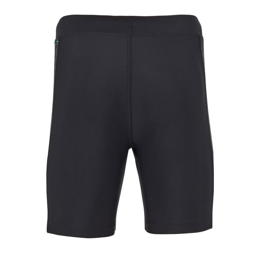 Slazenger Splice Swimming Jammers Juniors Black/Green