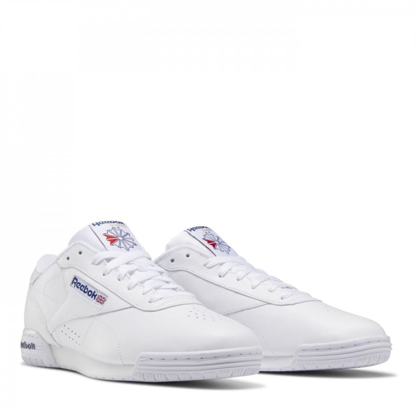 Reebok Exofit Low Mens Trainers White/RoyBlue