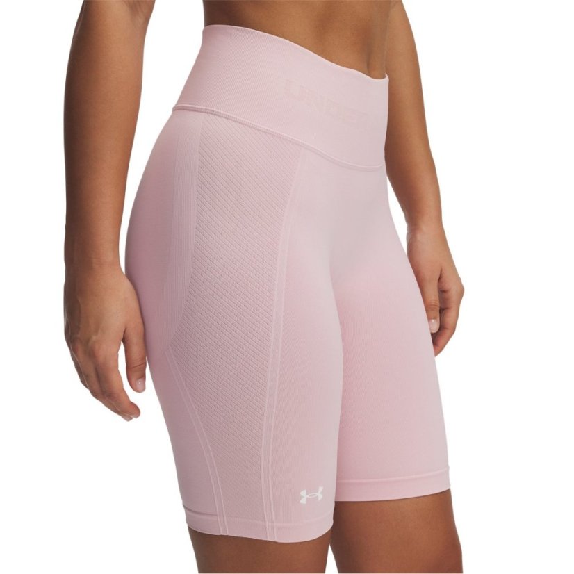 Under Armour Women's Vanish Seamless Performance Gym Shorts Prime Pink