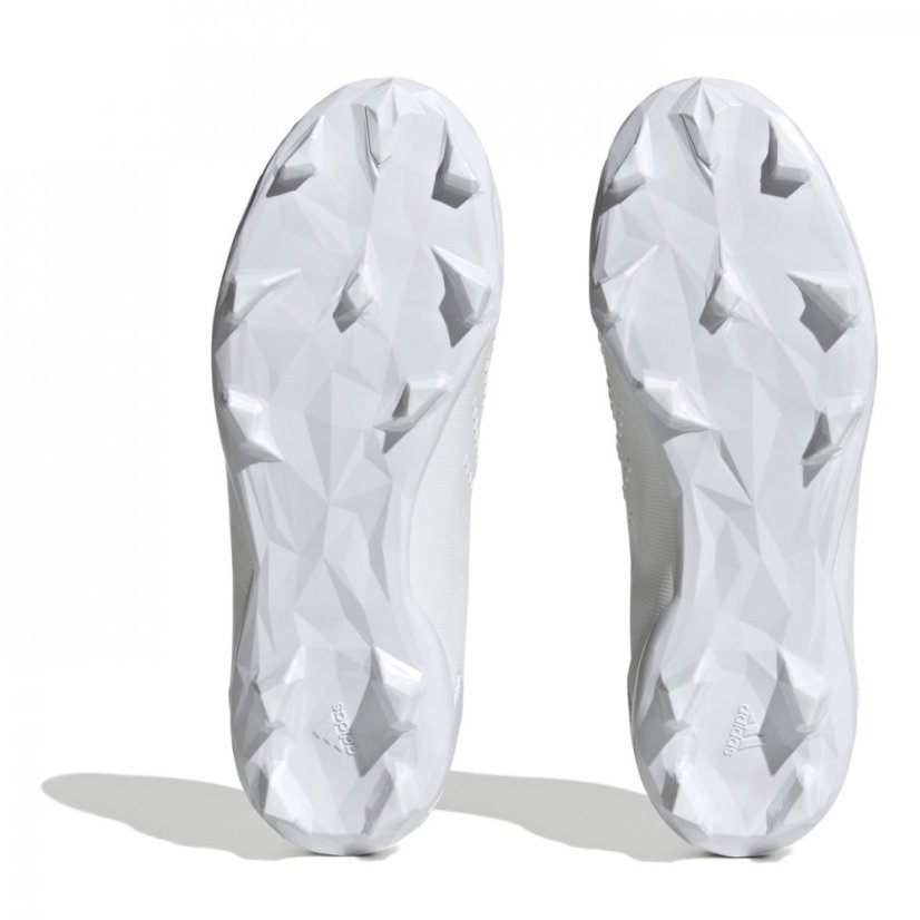 adidas Predator Edge.3 Junior Firm Ground Football Boots White/White