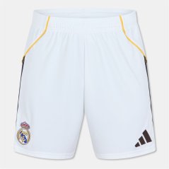 adidas Real Madrid Home Shorts 2025 2026 Adults White