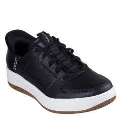 Skechers Sport Court 92 Trainers Mens Blk Lth/Natural