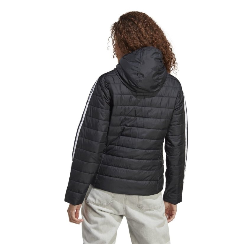 adidas Slim Padded Jacket Womens Black