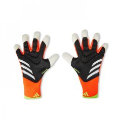 adidas Predator Pro Hybrid Goalkeeper Gloves Black/Solar Red