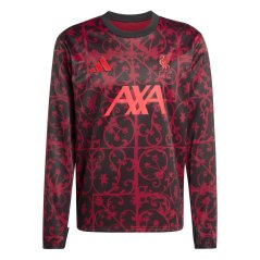 adidas Liverpool Pre Match Drill Top 2025 2026 Adults Black