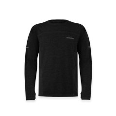 Karrimor Xlite Running Long Sleeve Top Mens Black Marl