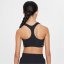 Nike Swoosh Big Kids' (Girls') EasyOn Bra Black