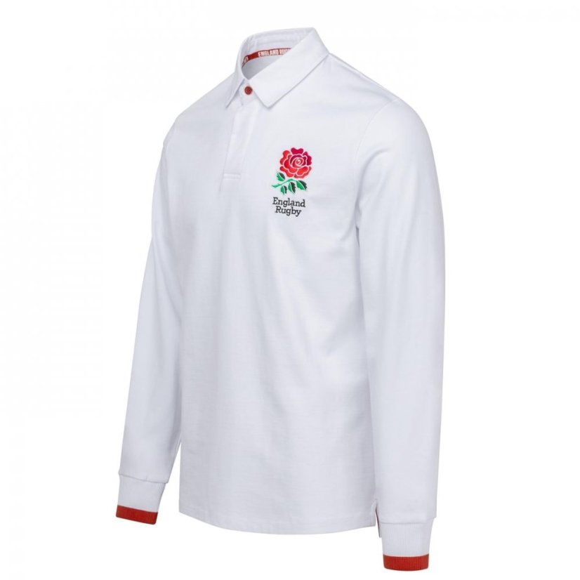 RFU England Long Sleeve Jersey Seniors White