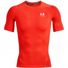Under Armour HeatGear® Short Sleeve Mens Bolt Red/White