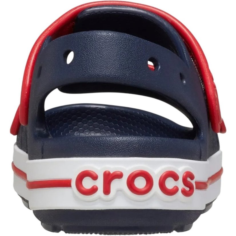 Crocs Unisex Kids' Flat Sandals Navy/Vrsity Red