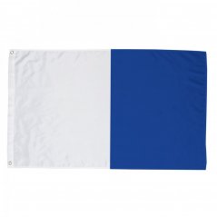 Official Flag White/Blue