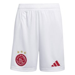 adidas Ajax Amsterdam Home Shorts 2024 2025 Juniors White