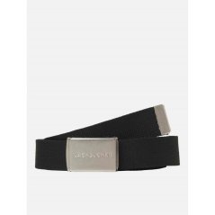 Jack and Jones London Woven Belt Mens Black