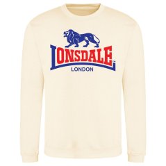 Lonsdale Printed Logo Sweat Vanilla 2