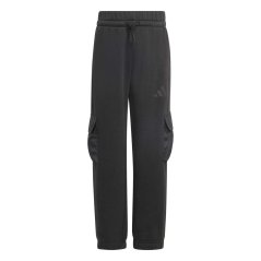 adidas Little Kids Utility Cargo Joggers Black