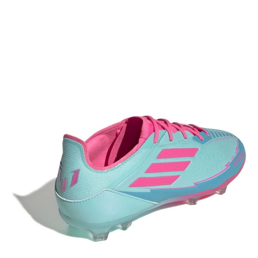 adidas F50 Elite Childrens Firm Ground Football Boots Blue/Pink