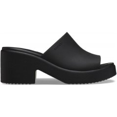 Crocs Women's Brooklyn Solid Heel Clogs BlackBlack
