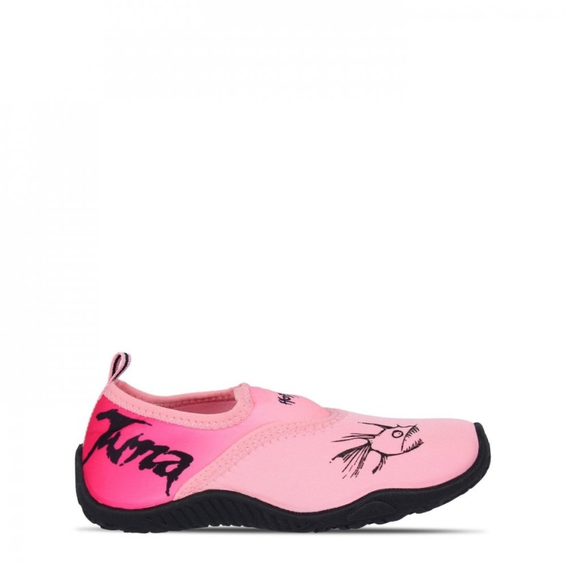 Hot Tuna HT Aqua Water Shoes Childrens Pink/Black Fade