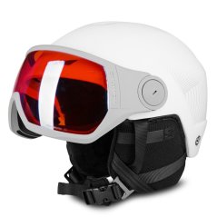Salomon Icon Visor Snow Helmet Womens White