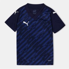 Puma Teamultimate Short-Sleeve Performance T-Shirt Peacoat